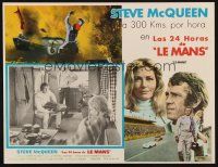 7m686 LE MANS Mexican LC '71 race car driver Steve McQueen, different border art!