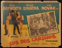 7m710 PAL JOEY Mexican LC '57 art of Frank Sinatra with sexy Rita Hayworth & Kim Novak!