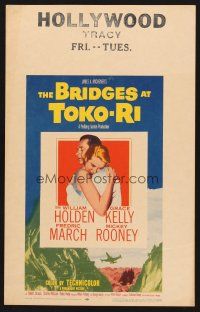 7m148 BRIDGES AT TOKO-RI WC '54 Grace Kelly, William Holden, Korean War, by James Michener!