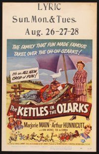7m234 KETTLES IN THE OZARKS WC '56 Marjorie Main as Ma brews up a roaring riot in the hills!