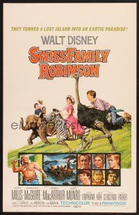 7m313 SWISS FAMILY ROBINSON WC R69 John Mills, Walt Disney family fantasy classic!