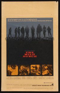 7m333 WILD BUNCH WC '69 Sam Peckinpah cowboy classic, William Holden & Ernest Borgnine!