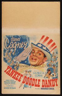 7m338 YANKEE DOODLE DANDY WC '42 best image of James Cagney classic biography of George M. Cohan!