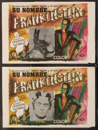 7m508 DR FRANKENSTEIN ON CAMPUS 8 Mexican LCs '70 wacky Canadian monster movie!