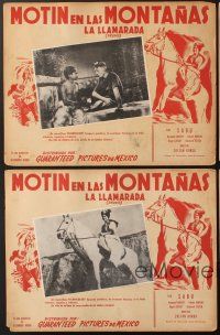 7m550 DRUMS 5 Mexican LCs '38 Sabu & Raymond Massey adventure in the heart of mystic India!