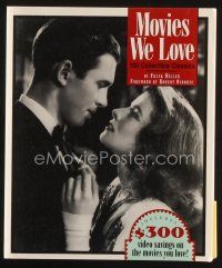 7p260 MOVIES WE LOVE first edition softcover book '96 100 Collectible Classics with photos!