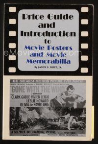 7p265 PRICE GUIDE & INTRODUCTION TO MOVIE POSTERS & MOVIE MEMORABILIA 2nd edition softcover book '85