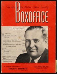 7p082 BOX OFFICE exhibitor magazine January 31, 1953 Peter Pan, Invaders from Mars, I Confess!