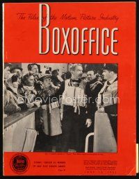 7p083 BOX OFFICE exhibitor magazine Jun 13 1953 It Came From Outer Space, Gentlemen Prefer Blondes