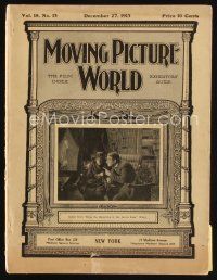 7p073 MOVING PICTURE WORLD exhibitor magazine December 27, 1913 no sex problems on the screen!