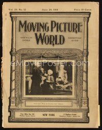7p077 MOVING PICTURE WORLD exhibitor magazine Jun 20, 1914 Perils of Pauline, Patchwork Girl of Oz