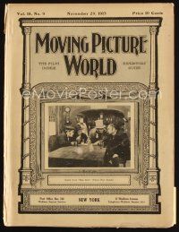 7p072 MOVING PICTURE WORLD exhibitor magazine November 29, 1913 D.W. Griffith, 98 year-old ads!