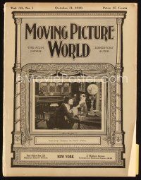 7p081 MOVING PICTURE WORLD exhibitor magazine October 21, 1916 Chaplin, Pickford, Fairbanks +more!