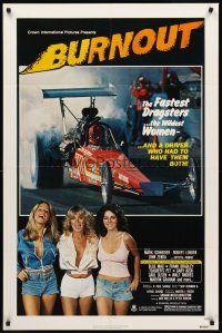 7r139 BURNOUT 1sh '79 fastest dragsters, wildest women & driver who had to have both!