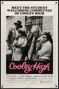 7r192 COOLEY HIGH style B 1sh '75 meet the student welcoming committee!