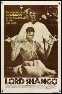 7r551 LORD SHANGO 1sh '75 sacrifice your soul in the blood ritual of life and death!