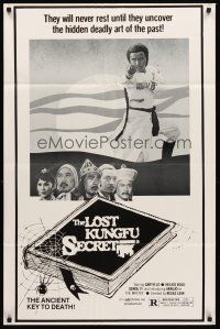 7r554 LOST KUNG FU SECRET 1sh '80 Chi Lo, uncover the hidden deadly art of the past!