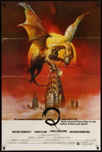 7r706 Q 1sh '82 great different fantasy artwork of The Winged Serpent Quetzalcoatl!