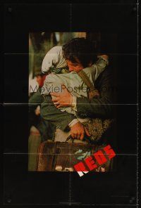 7r720 REDS 1sh '81 Warren Beatty as John Reed & Diane Keaton in Russia!