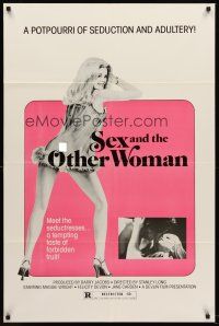 7r757 SEX & THE OTHER WOMAN 1sh '72 Peggy Ann Clifford, Maggie Wright, a potpourri of adultery!