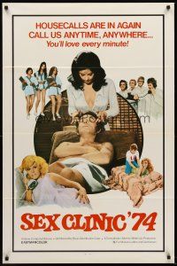 7r759 SEX CLINIC '74 1sh '74 wild sexy images, call us anytime... you'll love every minute!
