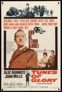 7r933 TUNES OF GLORY int'l 1sh '60 Scottish Lt. Col. Alec Guinness, Colonel John Mills!