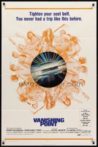 7r951 VANISHING POINT 1sh '71 car chase cult classic, you never had a trip like this before!