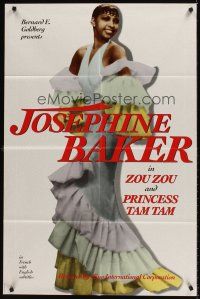 7r999 ZOUZOU/PRINCESS TAM TAM 1sh '90s great full-length portrait of Josephine Baker!