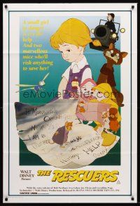 7s587 RESCUERS Aust 1sh R80s Disney mouse mystery adventure cartoon from depths of Devil's Bayou!