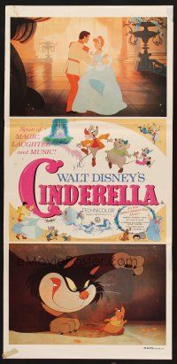 7s696 CINDERELLA Aust daybill R84 Walt Disney classic romantic musical fantasy cartoon!