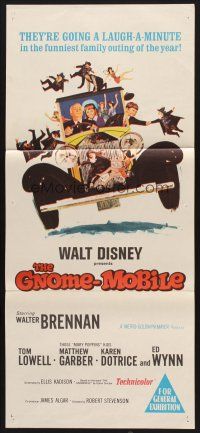 7s769 GNOME-MOBILE Aust daybill '67 Disney fantasy, Walter Brennan, Tom Lowell, Matthew Garber!