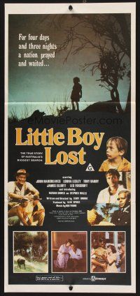 7s826 LITTLE BOY LOST Aust daybill '78 child missing four days in Australia!