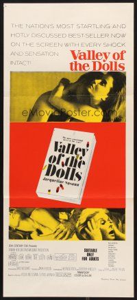 7s971 VALLEY OF THE DOLLS Aust daybill '67 sexy Sharon Tate, from Jacqueline Susann's novel!