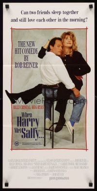 7s985 WHEN HARRY MET SALLY Aust daybill '89 Billy Crystal, Meg Ryan