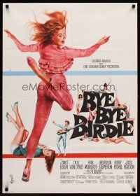 7s102 BYE BYE BIRDIE German '63 cool artwork of sexy Ann-Margret dancing, Van Dyke, Janet Leigh!