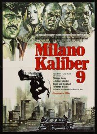 7s103 CALIBER 9 German '72 Di Leo's Milano calibro 9, Mario Adorf, Gastone Moschin