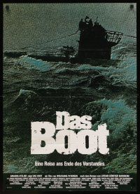 7s119 DAS BOOT German '81 The Boat, Petersen's WW II submarine classic, cool shadowy artwork!