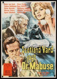 7s132 DR MABUSE VS SCOTLAND YARD German '63 Paul May's Scotland Yard jagt Dr. Mabuse!