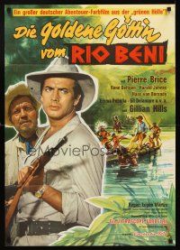 7s165 GOLDEN GODDESS OF RIO BENI German '64 Pierre Brice, Rene Deltgen, jungle action!