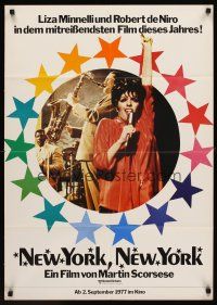 7s229 NEW YORK NEW YORK teaser German '77 Robert De Niro plays sax while Liza Minnelli sings!