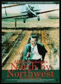 7s231 NORTH BY NORTHWEST German R90s Cary Grant, Eva Marie Saint, Alfred Hitchcock classic!