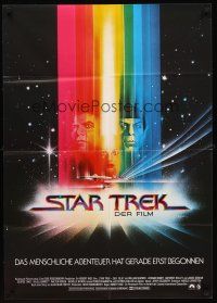 7s269 STAR TREK German '79 Peak art of William Shatner, Leonard Nimoy & Persis Khambatta!