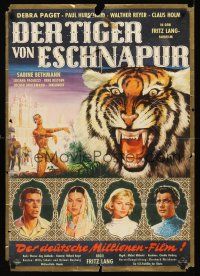 7s288 TIGER OF ESCHNAPUR German R60s Fritz Lang's Der Tiger von Eschnapur, Debra Paget!