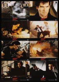 7s027 GOLDENEYE German LC poster '95 Pierce Brosnan as secret agent James Bond 007, cool montage!