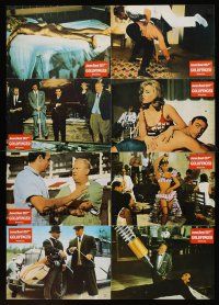 7s028 GOLDFINGER German LC poster R70s great images of Sean Connery as James Bond 007!