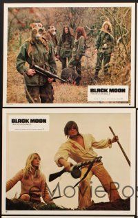 7s374 BLACK MOON 9 French LCs '75 Louis Malle, Therese Giehse, Joe Dallesandro, Cathryn Harrison!