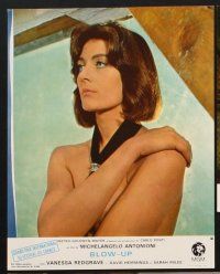 7s452 BLOW-UP 6 French LCs '67 Michelangelo Antonioni, David Hemmings, sexy Vanessa Redgrave!