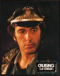 7s402 CRUISING 8 style A French LCs '80 Friedkin, undercover cop Al Pacino pretends to be gay!