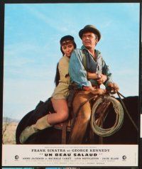 7s461 DIRTY DINGUS MAGEE 6 style B French LCs '70 wacky Frank Sinatra & George Kennedy!