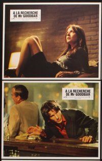 7s338 LOOKING FOR MR. GOODBAR 12 French LCs '77 Diane Keaton, young Richard Gere, William Atherton!